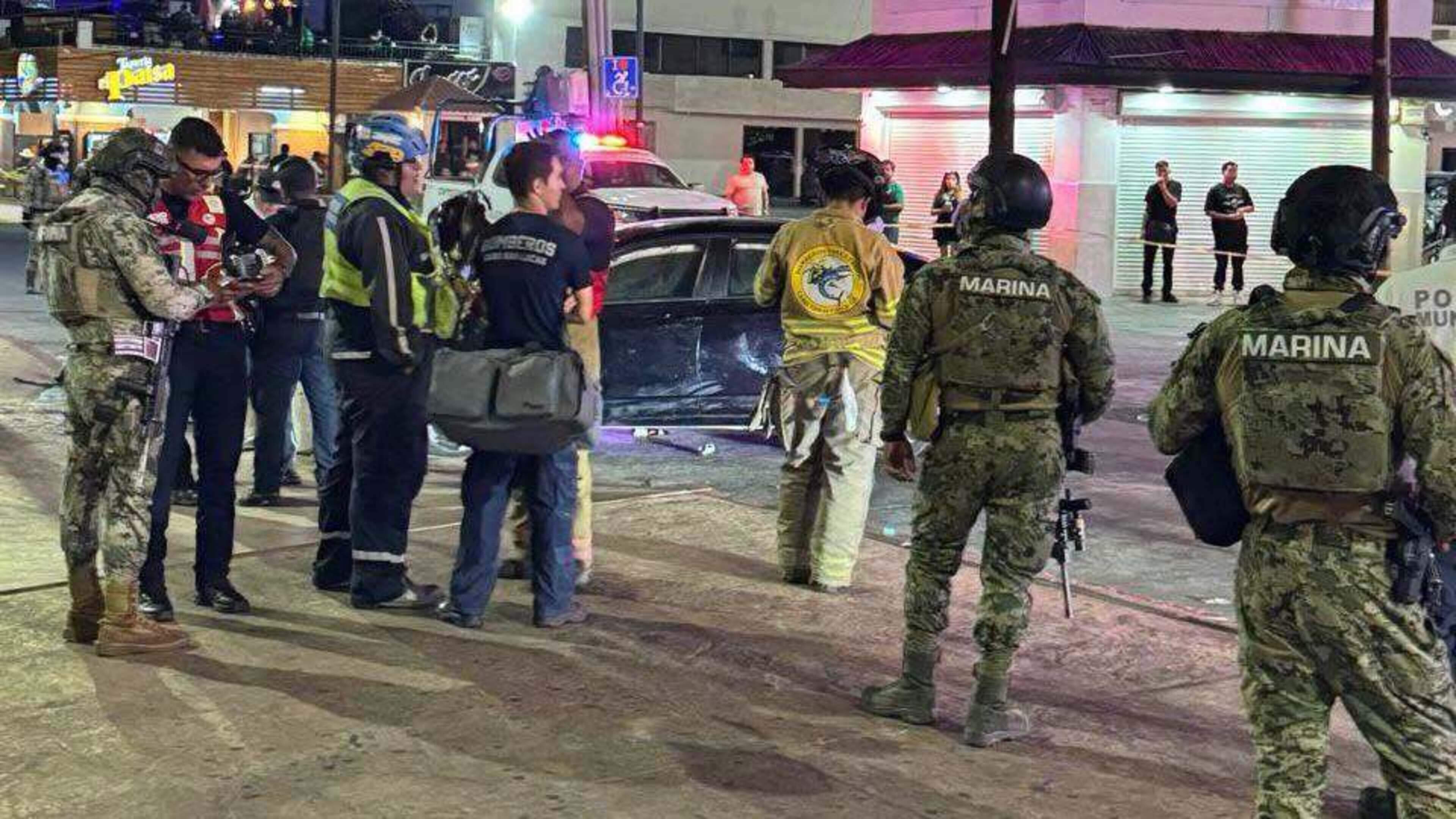 More than a dozen injured after car hits crowd in Mexico after World Cup match